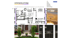 Desktop Screenshot of contemporaryartblogs.com